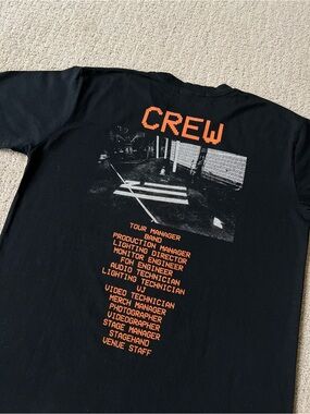 Zhu DJ Concert Crew Nation Tour Merch